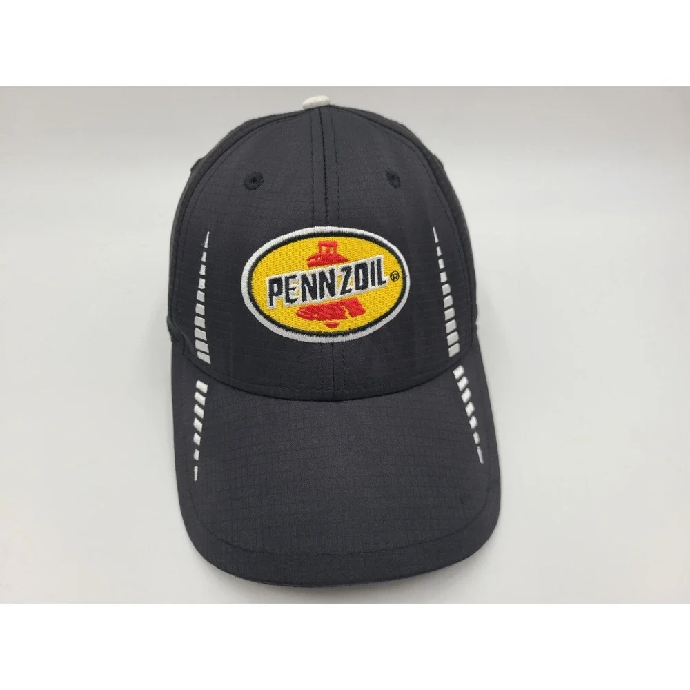 Pennzoil Cap American Golf‎ Snapback Hat Motor Oil Company Dad Men Women Black